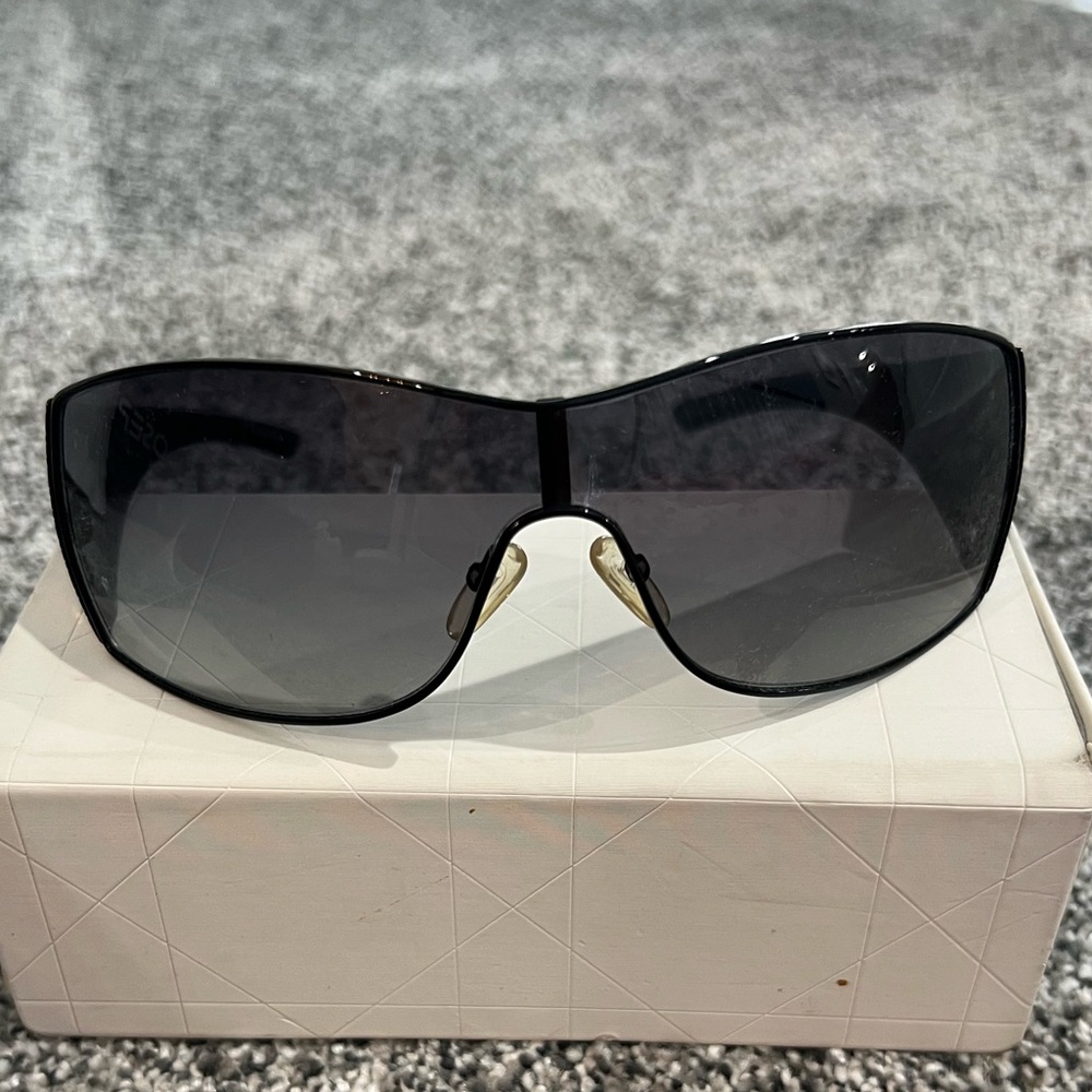 Dior Black and Gold Sunglasses